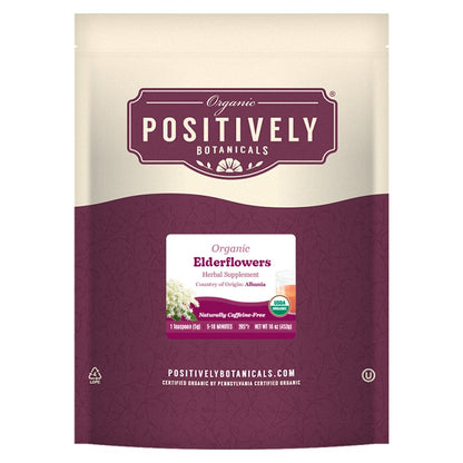 Organic Elderflowers - Loose Leaf Botanical