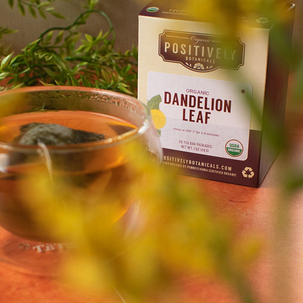 Organic Dandelion Leaf - Botanical Tea Bags