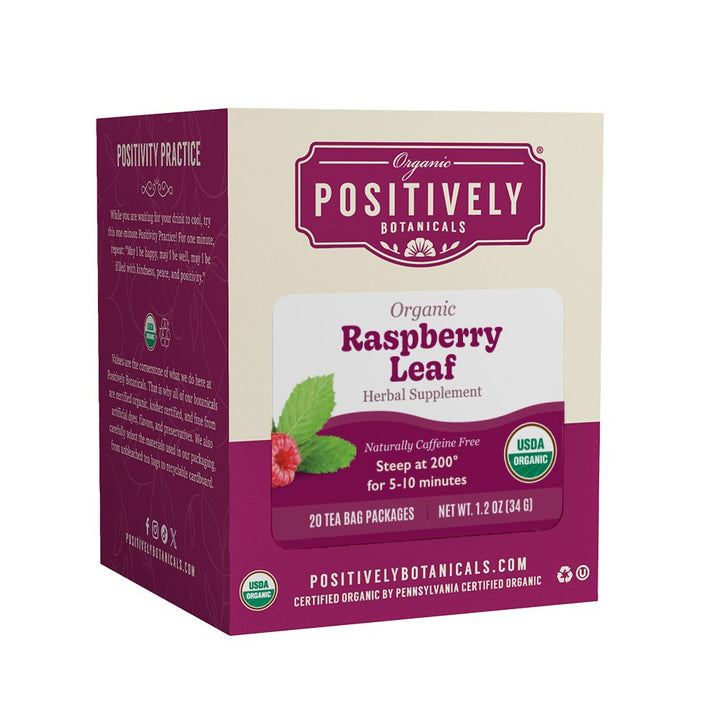 Organic Raspberry Leaf - Botanical Tea Bags