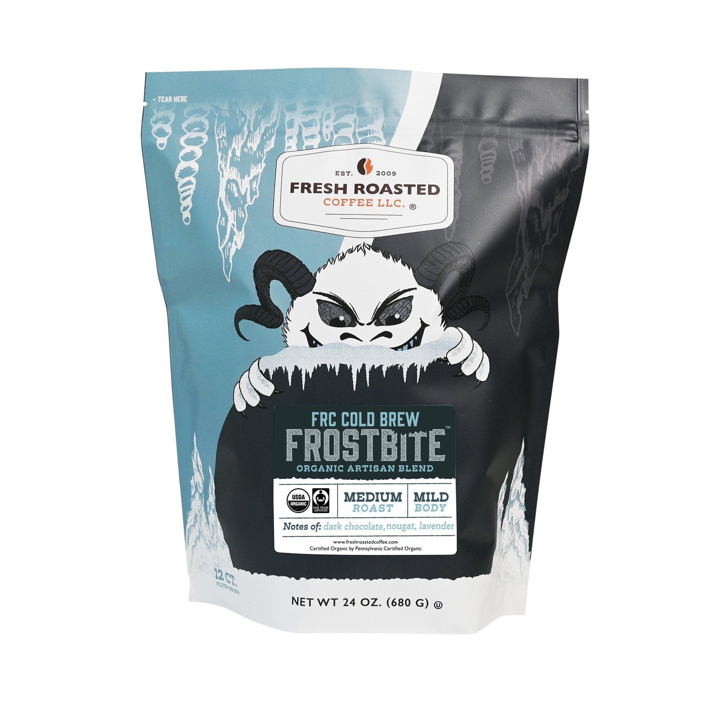 FRC Frostbite Organic Cold Brew Filter Packs