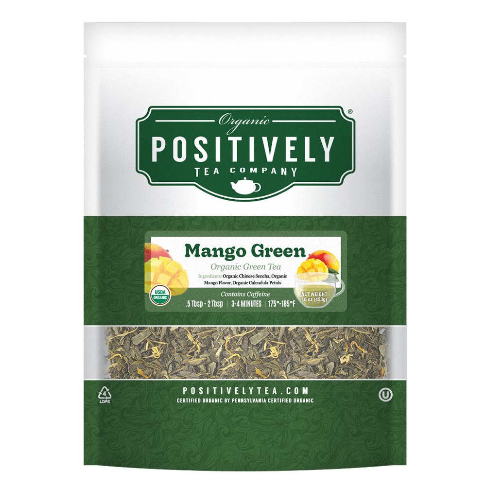 Organic Mango Green - Loose Leaf Tea