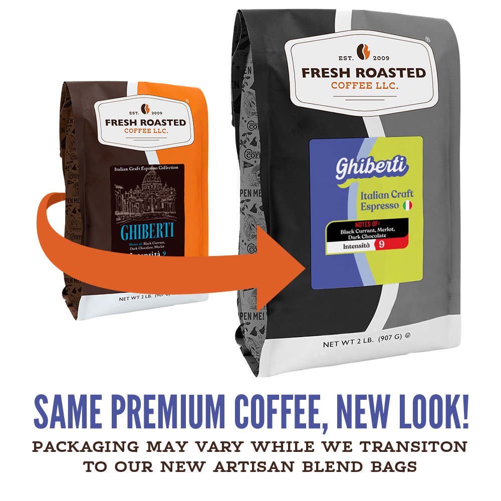 Ghiberti Italian Craft Coffee - Roasted Coffee