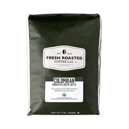 Organic Colombian - Unroasted Coffee