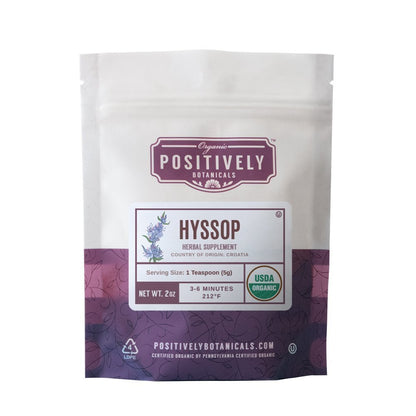 Organic Hyssop - Loose Leaf Botanical