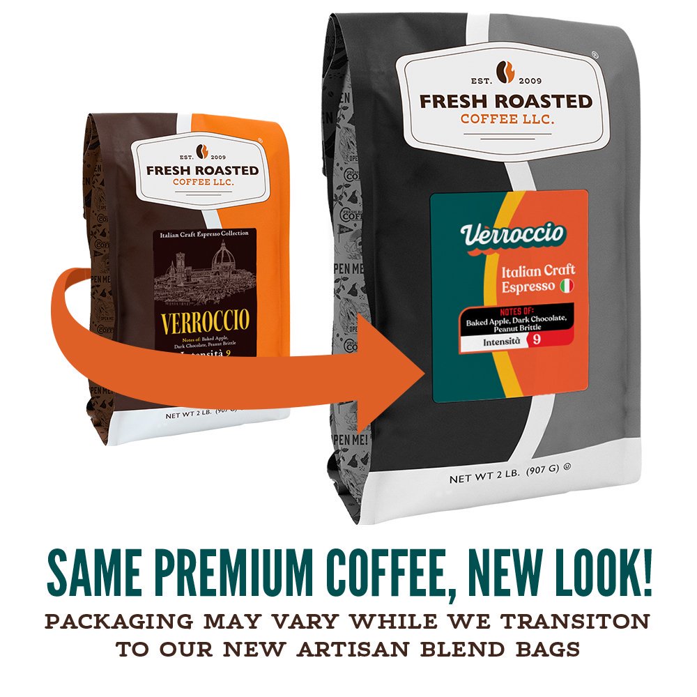 Verroccio Italian Craft Coffee - Roasted Coffee