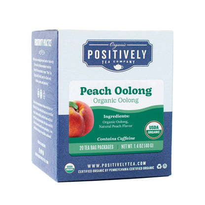Organic Peach Oolong - Tea Bags