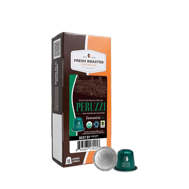 Italian Craft Espresso: Organic Peruzzi - Espresso Capsules
