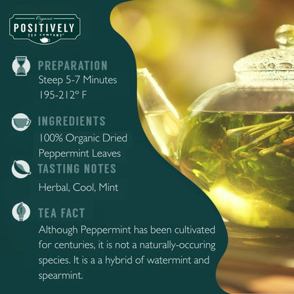 Organic Peppermint Leaf Herbal - Loose Leaf Tisane