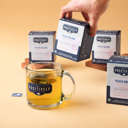 Organic Peach Oolong - Tea Bags