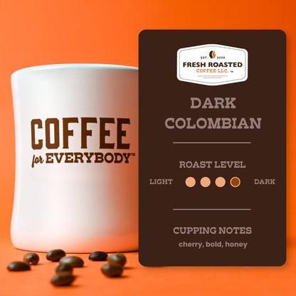 100% Dark Colombian - Roasted Coffee