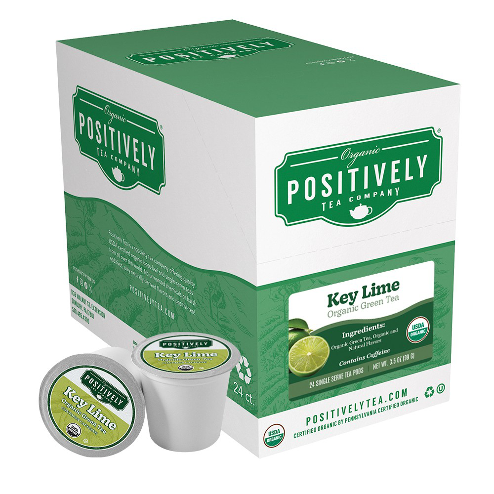 Organic Key Lime Green Tea - Classic Tea Pods