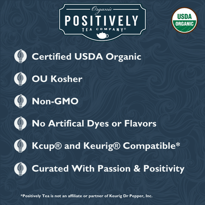Organic Positively Tea Sweet & Spicy Favorites - Classic Tea Pods