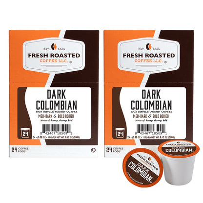 100% Dark Colombian - Classic Coffee Pods
