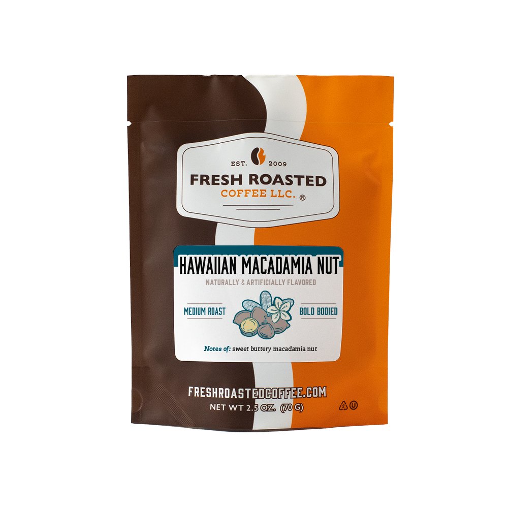 Hawaiian Macadamia Nut - Flavored Roasted Coffee