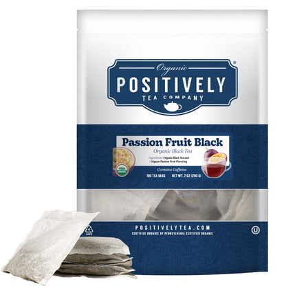 Organic Passionfruit Black Tea - Tea Bags