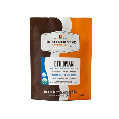 Organic Ethiopian Water-Processed Decaf - Roasted Coffee