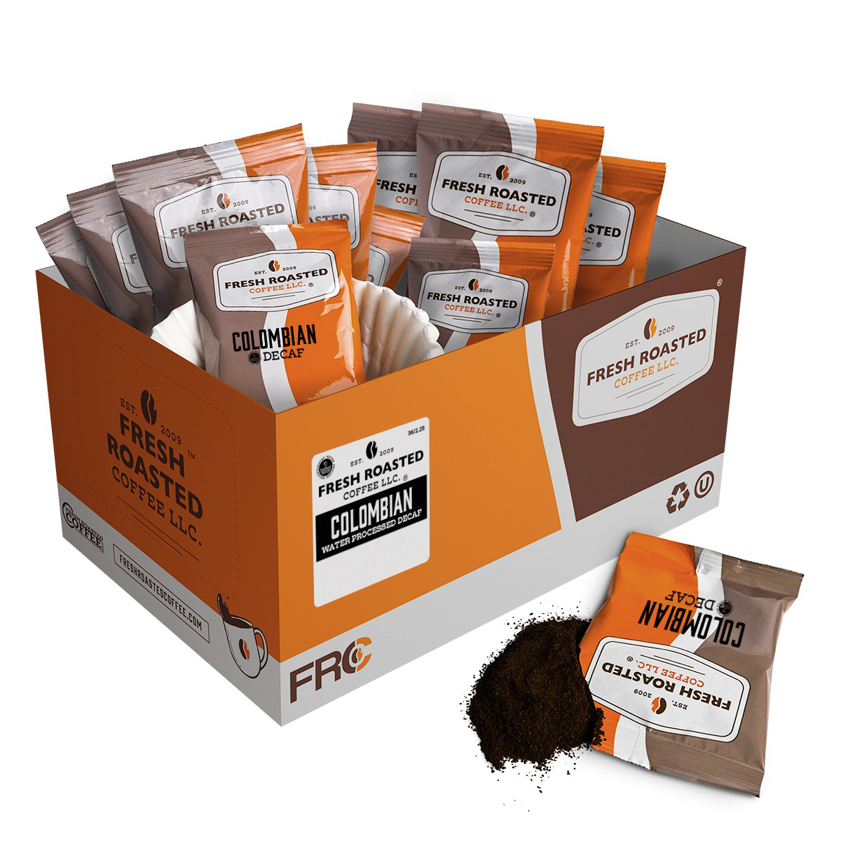 Colombian Water-Process Decaf, 2.25 oz - Coffee Portion Packs