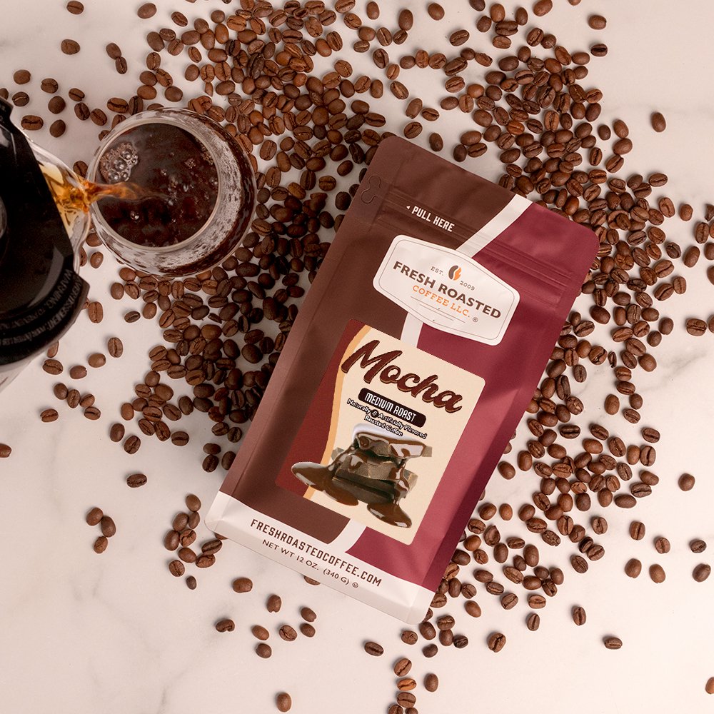 Mocha - Flavored Roasted Coffee