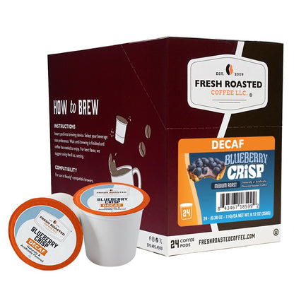 Decaf Blueberry Crisp - Flavored Classic Pods