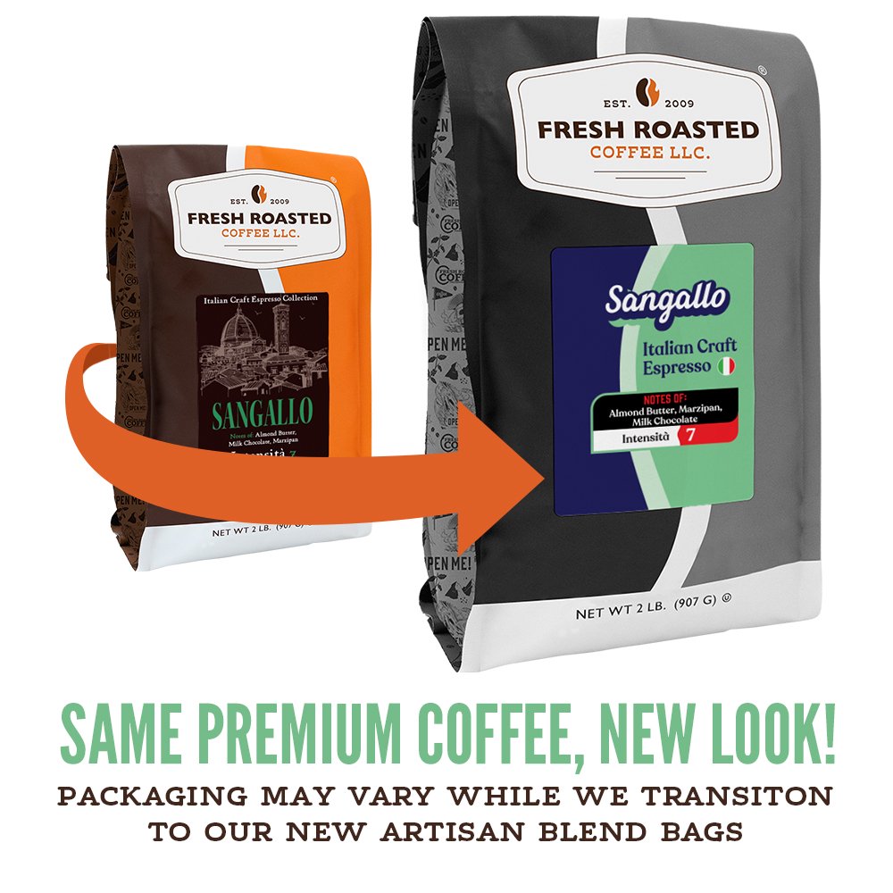 Sangallo Italian Craft Coffee - Roasted Coffee