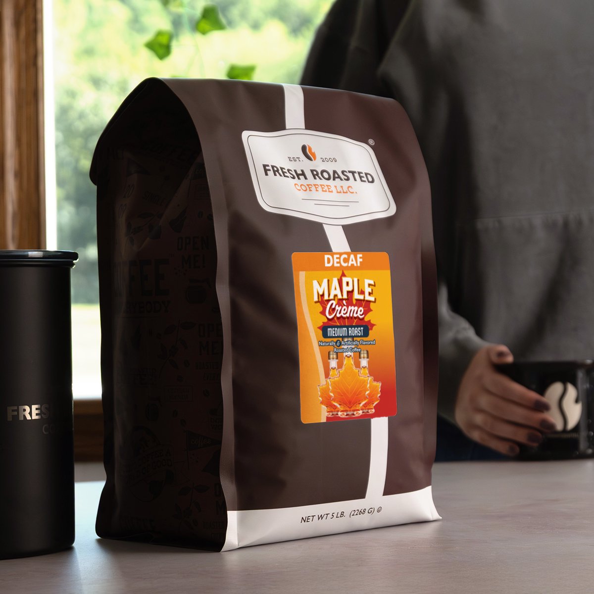 Decaf Maple Crème - Flavored Roasted Coffee
