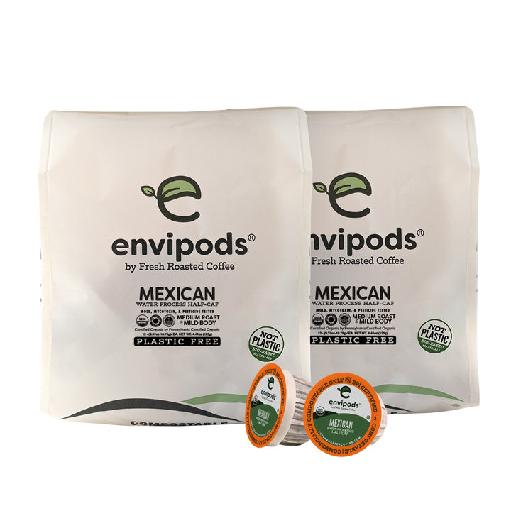 Organic Mexican Water-Processed Half Caf - envipods