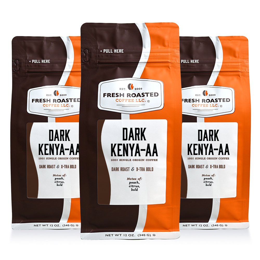 Dark Kenya AA - Roasted Coffee
